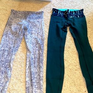 LULULEMON PATTERNED LEGGINGS